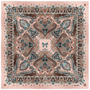 Carré de soie 67, Cachemire – Beige