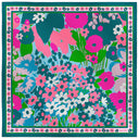 Carré de soie 67, Jardin Fleuri – Vert
