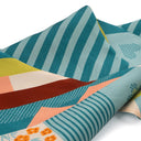 Bandeau de soie 13x140, Quilt – Turquoise