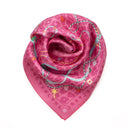 Carré de soie 67, Lucky Charms - Rose foncé