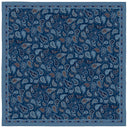 Carré de soie 67, Cachemire - Bleu