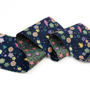 Bandeau de soie 6x86, Sakura - Marine Vert