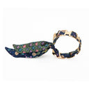 Bracelet doré et Lien en soie Ecaille Sakura - Marine vert