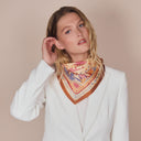 Silk scarf 67, Rio - Beige