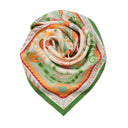 Silk square 67, Rio - Beige Green