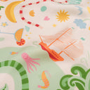 Silk square 67, Rio - Beige Green