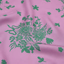 Silk square 67, Lace - Pink