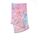 Silk scarf 43x140, Ipanema - Pink