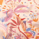 Silk scarf 43x140, Ipanema - Beige Brown