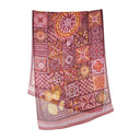 Positano silk scarf 67x180 - Pink