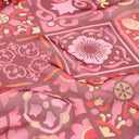 Positano silk scarf 67x180 - Pink