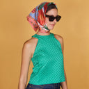 Carré de soie 67, Marrakech - Orange