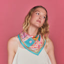 Carré de soie 67, Marrakech - Rose