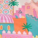 Carré de soie 67, Marrakech - Rose