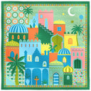 Carré de soie 67, Marrakech - Vert