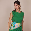 Carré de soie 67, Marrakech - Vert