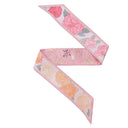 Bandeau de soie 6x86, La roseraie du parc de la tête d'or - Rose