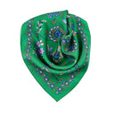 Silk square 67, Petit Trianon - Green