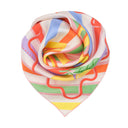 Silk scarf 49, Dolce Vita - Yellow 
multicolor