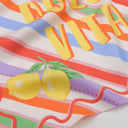 Silk scarf 49, Dolce Vita - Yellow 
multicolor