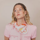 Silk scarf 49, Dolce Vita - Pink