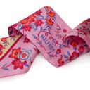 Indian Silk Headband - Pink