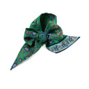 Indian Silk Headband - Green