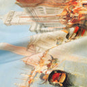 Carré de soie 67, Venise, The Dogana and the San Giorgio Maggiore, Turner – Bleu