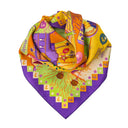 Silk Square 49, Harry Potter, Fred and George Shop - Purple