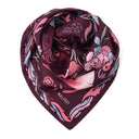 Carré de soie 67, Jardin d'hiver – Rouge