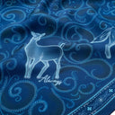 Silk Square 67, Harry Potter, Patronus – Blue