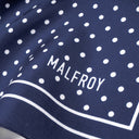 Silk Square 67, Polka Dots – Blue Navy