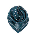 Silk Square 67, Polka Dots – Blue