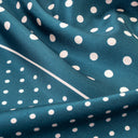 Silk Square 67, Polka Dots – Blue
