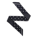 Silk Headband 6x86 - Polka Dots – Red
