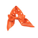 Silk Headband 6x86 - Polka Dots – Orange