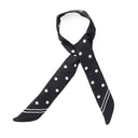 Silk Ribbon - Polka Dots – Black