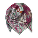 Carré de soie 90, Sarah Bernhardt – Vert