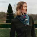 Silk Square 67, Harry Potter, Magic at Hogwarts – Blue