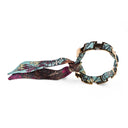 Bracelet doré et Lien en soie La Verrière – Vert