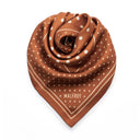 Silk Square 49, Polka Dots – Beige