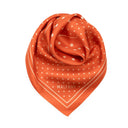 Silk Square 49, Polka Dots – Orange