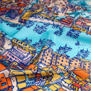 Silk square 67, Marseille by Emilie Ettori – Yellow