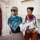 Silk Scarf 90, Harry Potter, Lessons at Hogwarts – Multicolor