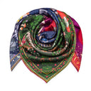 Silk Scarf 90, Harry Potter, Lessons at Hogwarts – Multicolor
