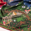 Silk Scarf 90, Harry Potter, Lessons at Hogwarts – Multicolor