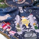 Silk Scarf 90, Harry Potter, Lessons at Hogwarts – Multicolor