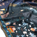Silk Scarf 90, Harry Potter, Lessons at Hogwarts – Multicolor