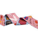 Silk Headband 6x86, Harry Potter, Diagon Alley - Pink Blue