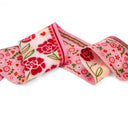 Bandeau de soie 6x86, Je t'aime – Rose